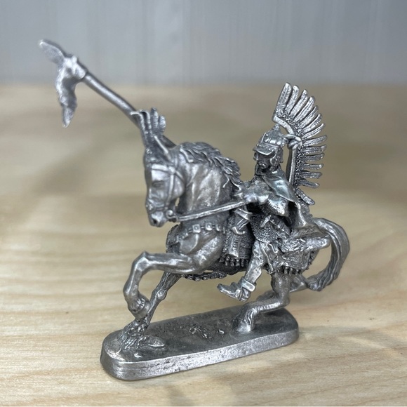 Vintage Ral Partha Pewter Mounted Lance Knight PP 660 - Picture 4 of 9